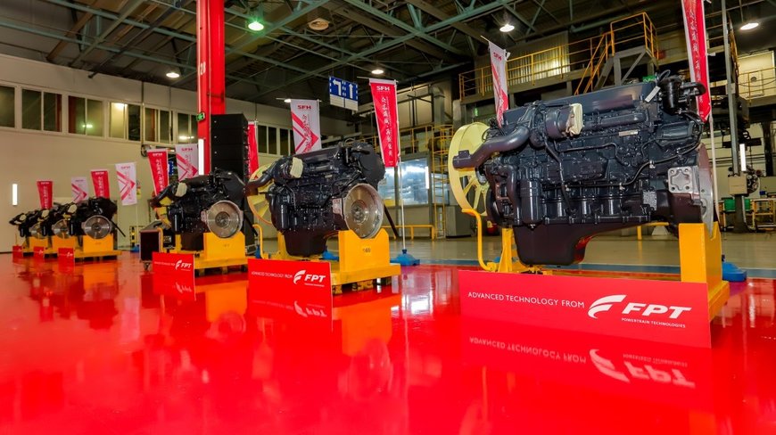 SFH, la sociedad conjunta de FPT Industrial en China, establece un récord de producción de motores